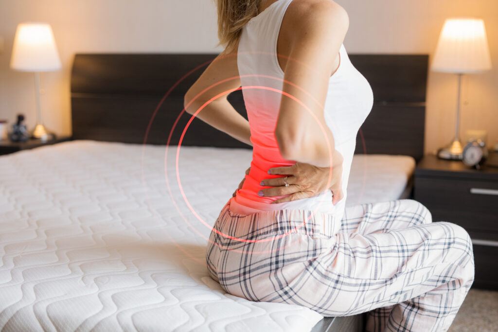 orthopaedic mattresses can help with back pain