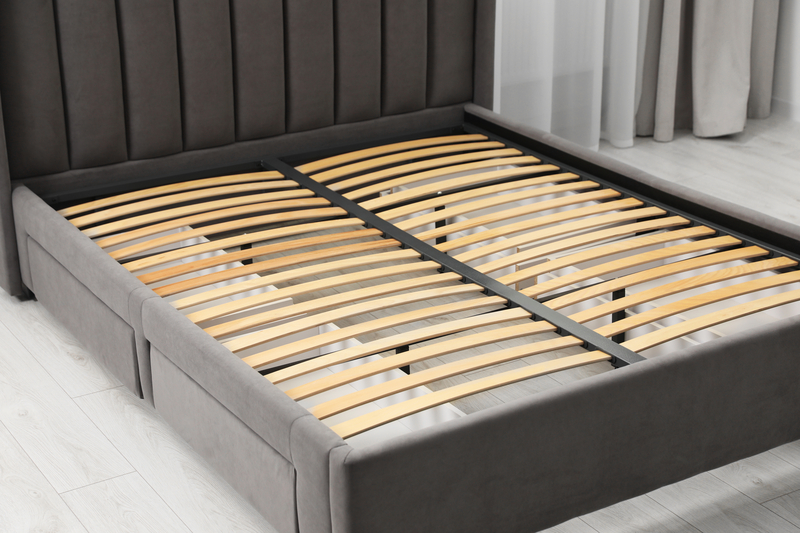 example of a slatted bed base
