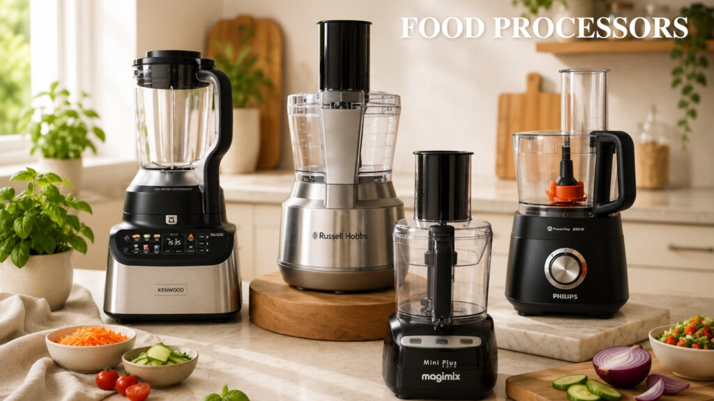 Food processors for healthy meal prep and baking at Hirsch’s