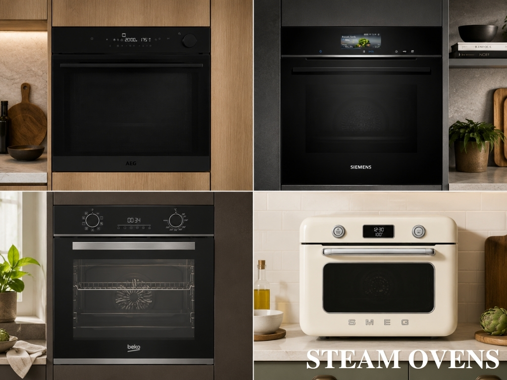 Steam ovens for healthy home cooking and baking at Hirsch’s