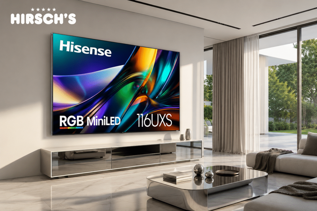 RGB Mini LED TV technology for bright rooms and everyday viewing