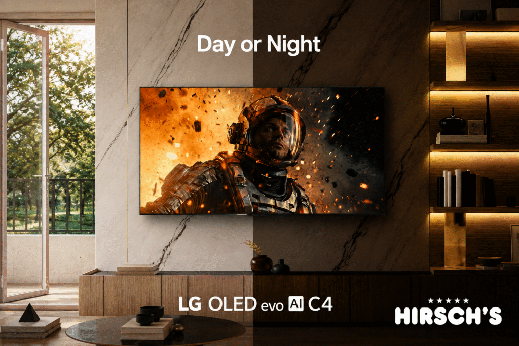 OLED TV technology for bright rooms and everyday viewing
